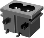 BA-AC 01 ac power sockets BA-AC 01 cheap ac power sockets - AC Power Socket manufactured in China 